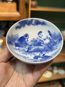 Chess under the Pines Tea Cup — view 4