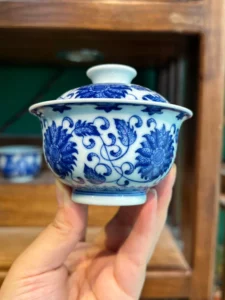 Scrolling Lotus Gaiwan — view 7