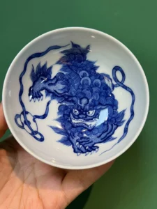 Playful Lions Tea Cup — view 4