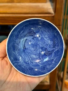 Twin Fish Tea Cup — view 4