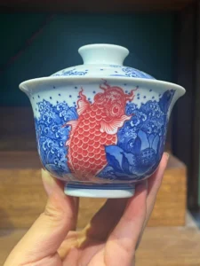 Leaping Carp Gaiwan — view 7