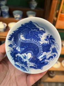 Ocean Waves Tea Cup