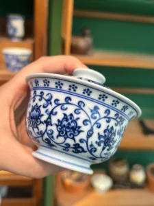 Scrolling Lotus Gaiwan — view 6