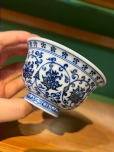 Scrolling Lotus Tea Cup — view 7