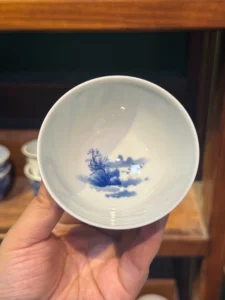 Mountain Landscape Tea Cup — view 9