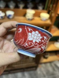 Playful Fish Tea Cup — view 3