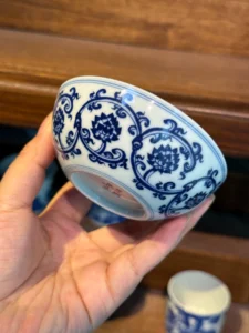 Scrolling Lotus Tea Cup — view 4