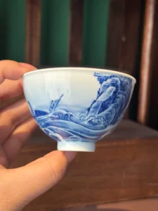Ocean Waves Tea Cup — view 6