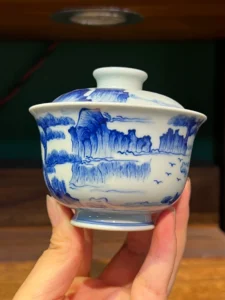 Mountain Landscape Gaiwan — view 4