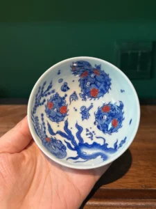 Pufferfish Porcelain Piece — view 6