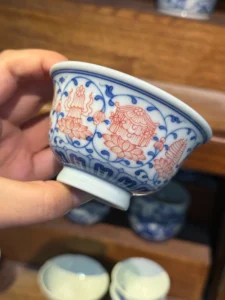 Scrolling Lotus Tea Cup — view 7