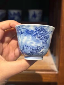 Ink Dragon Tea Cup — view 5