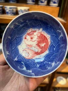 Ocean Waves Tea Cup — view 8