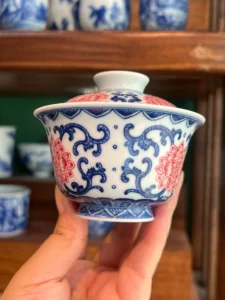 Scrolling Lotus Gaiwan — view 8