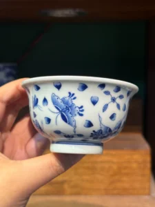 Butterflies & Blossoms Tea Cup — view 2
