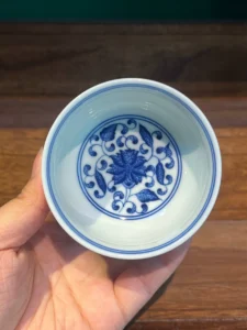 Scrolling Lotus Tea Cup — view 4