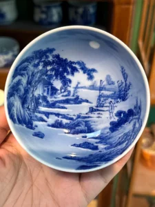 Moonlit Landscape Tea Cup — view 7