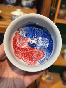 Yin & Yang Fish Tea Cup — view 5