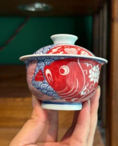 Playful Fish Gaiwan — view 7