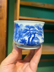 Mountain Landscape Tea Cup