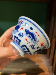 Fish & Water Plants Tea Cup — view 5
