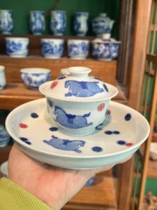 Horse & Coins Gaiwan