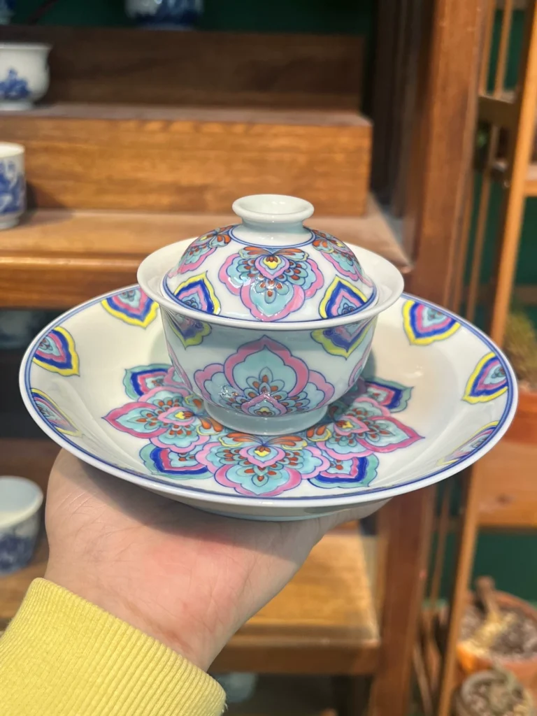 Lotus Medallion Gaiwan