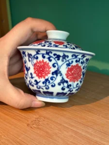 Scrolling Lotus Gaiwan — view 7