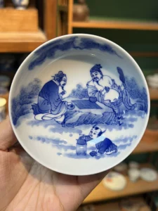 Chess under the Pines Tea Cup — view 5