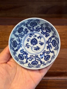 Scrolling Lotus Tea Cup — view 5