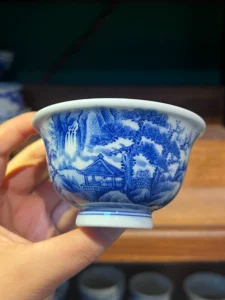 Mountain Landscape Tea Set — view 8
