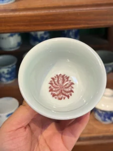 Scrolling Lotus Tea Cup — view 8