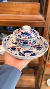 Fish & Water Plants Gaiwan