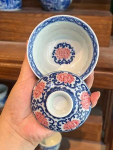 Scrolling Lotus Gaiwan — view 6