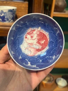 Carp Tea Cup — view 2
