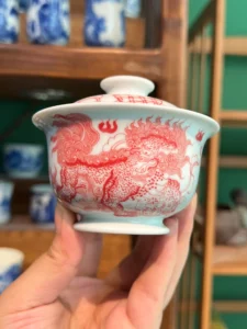 Playful Lions Gaiwan — view 3