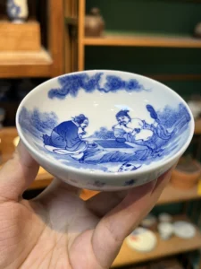 Chess under the Pines Tea Cup — view 8