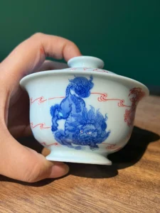 Playful Lions Gaiwan — view 7