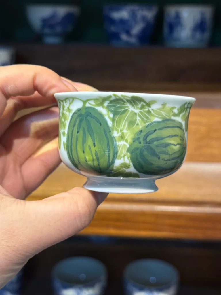 Watermelon Tea Cup
