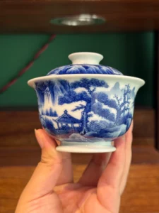 Mountain Landscape Gaiwan — view 3
