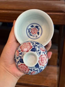 Scrolling Flowers Gaiwan — view 9