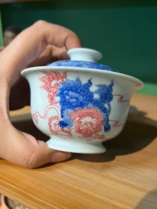 Playful Lions Gaiwan — view 6