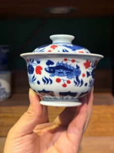 Fish & Water Plants Tea Set — view 4