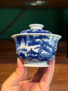 Mountain Landscape Gaiwan — view 8