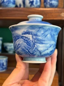Moonlit Landscape Gaiwan — view 3
