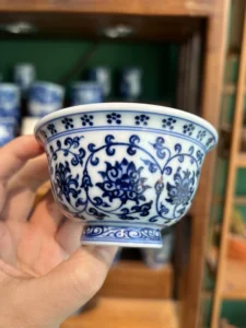 Scrolling Lotus Tea Set — view 8