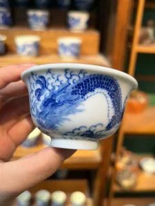 Cloud Dragon Tea Cup — view 2