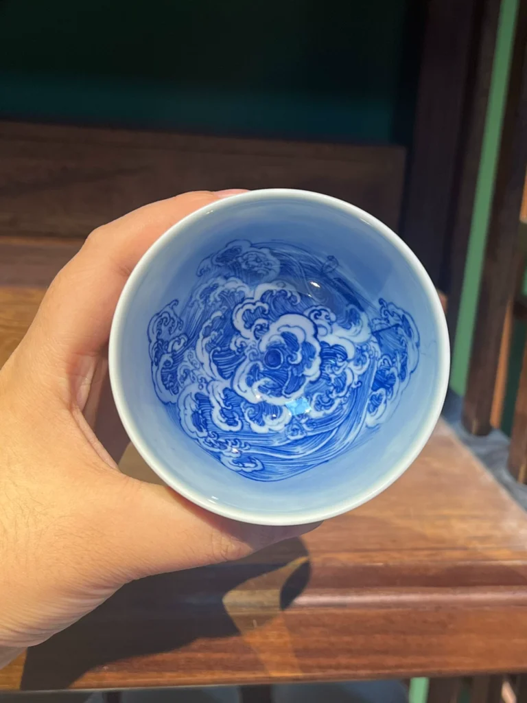 Mountains & Waves Tea Cup