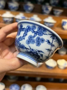 Pine, Bamboo & Plum Tea Cup — view 7