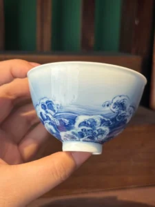 Ocean Waves Tea Cup — view 7
